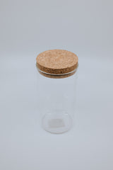 Personalisierbares Vorratsglas mit Korkdeckel